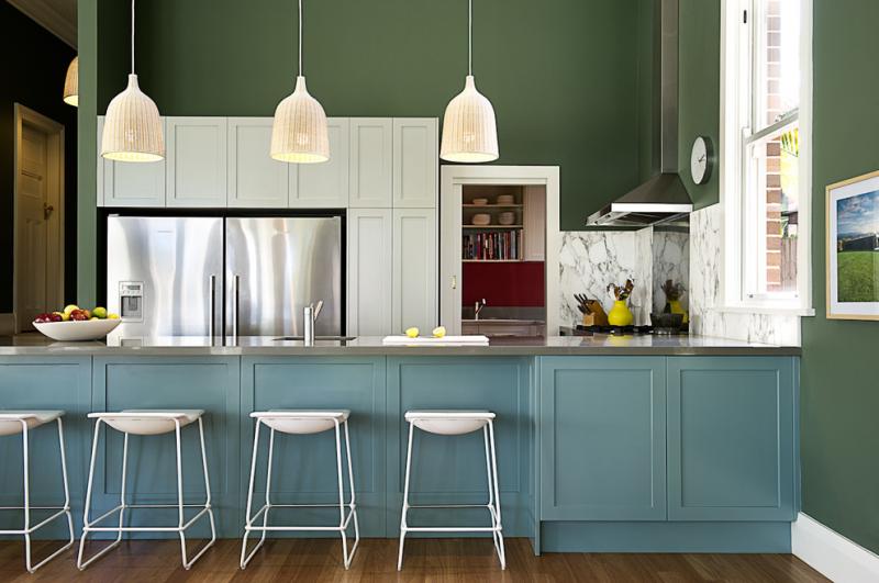 sage-green-paint-colors-in-Kitchen-Transitional-with-dark-green-walls-blue-cabinets-7.jpg